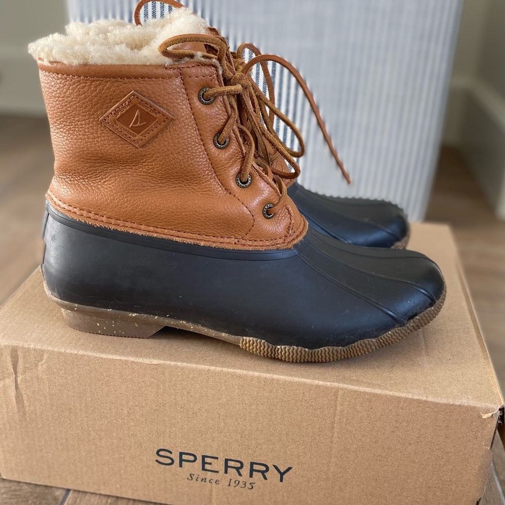 Sperry Saltwater Winter Lux Tan